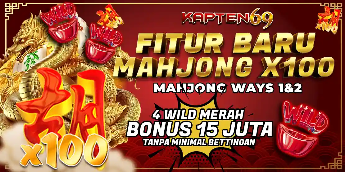 KAPTEN69 MAHJONG WAYS X100